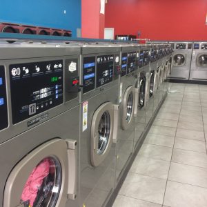 new laundromat, development, continental equipment