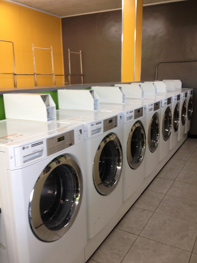 coin laundry business, LG, commercial